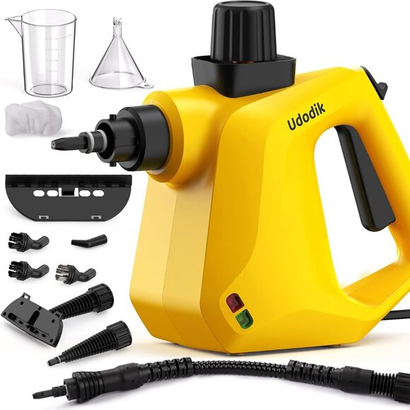 Handheld High Temp Steam Cleaner Portable for Home Grease Grime 10pc Kit - Picture 2 of 9